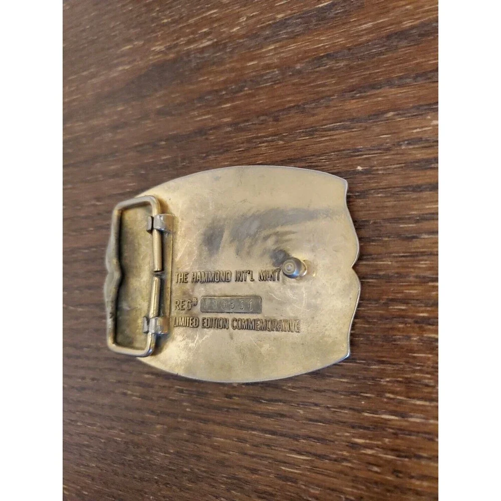 Hammond INT'L Mint 100 Yr Traditional Liberty Limited Edition Gold Silver Buckle